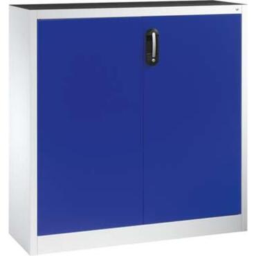 Storage cabinet with opening doors